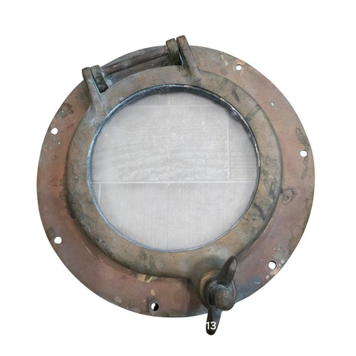 Antico oblò nave - , bronzo